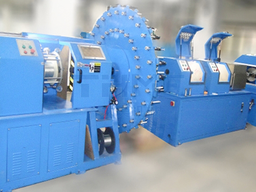 Automatic motor coil wrapping machine