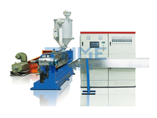 The structure of the cable extruder